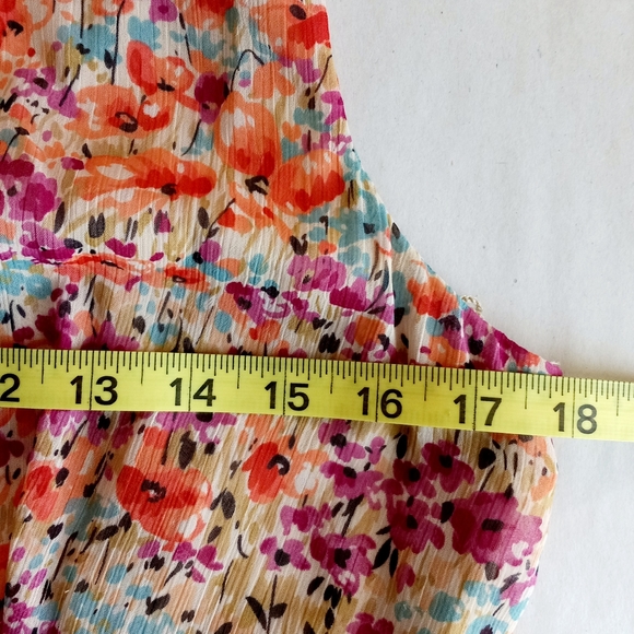 Ronni Nicole multi color floral print sleeveless dress size 10 - Picture 5 of 9